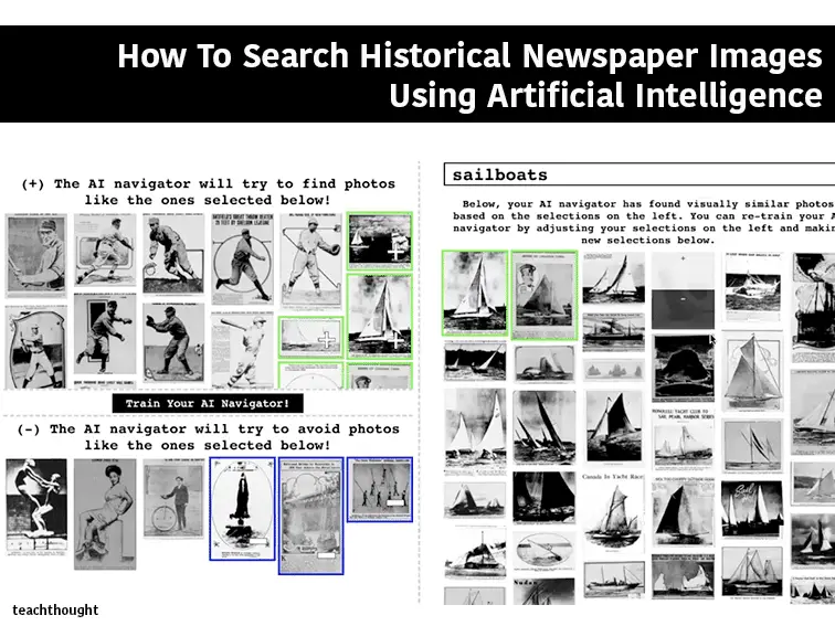 Cómo buscar imágenes de periódicos históricos usando inteligencia artificial