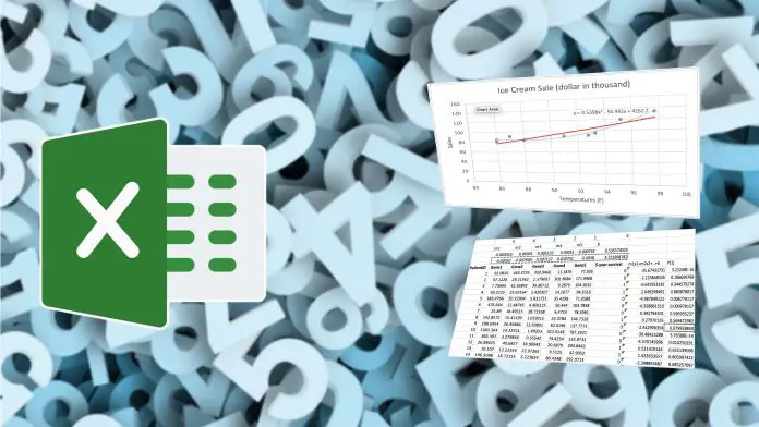 Aprendizaje de la máquina de ciencias de los datos en Excel