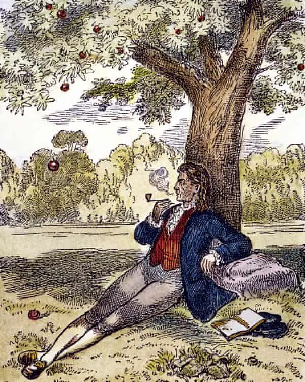Newton y su manzano apócrifo.