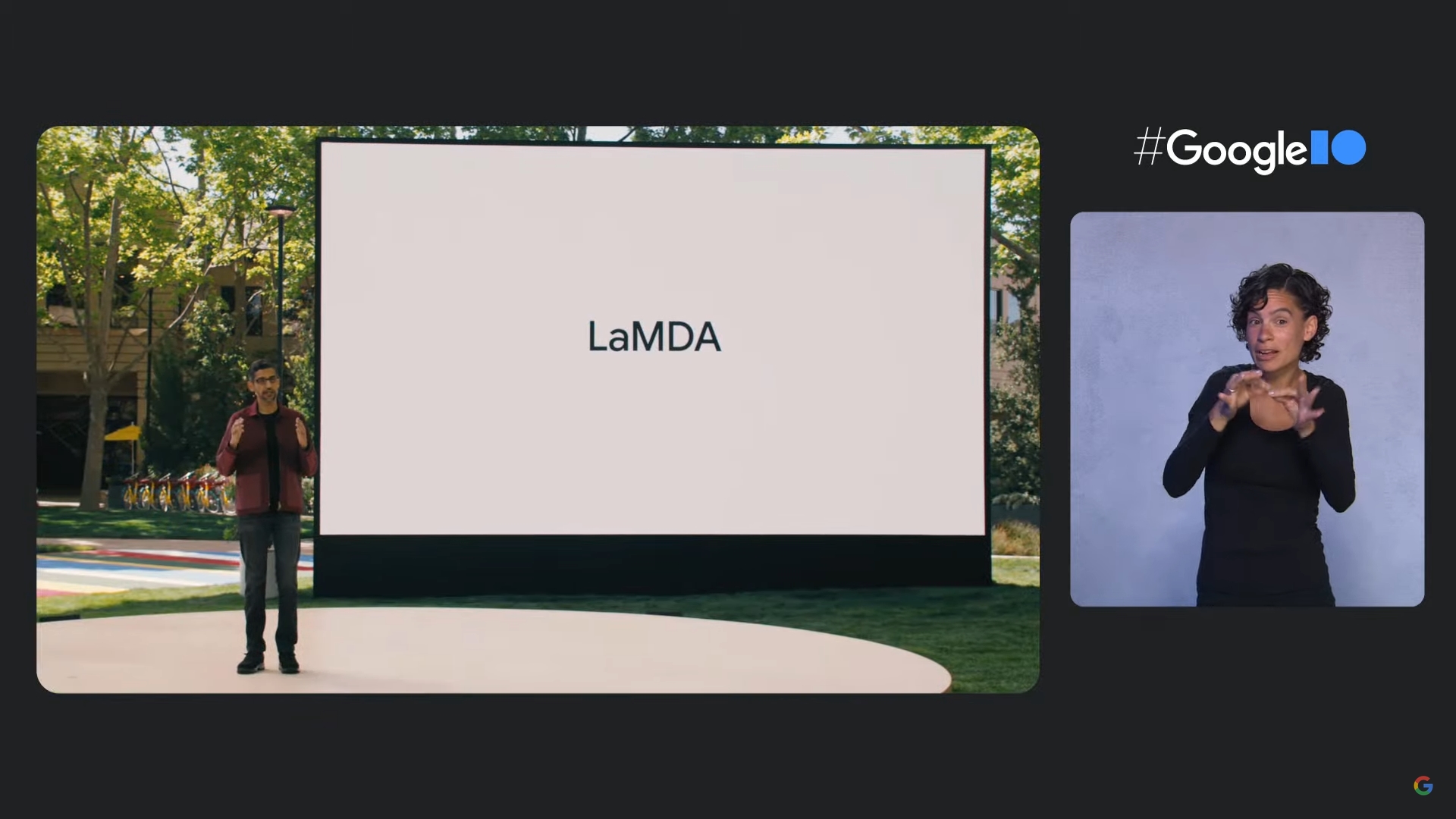 Google IO 2021 Sundar Pichai habla de LaMDA