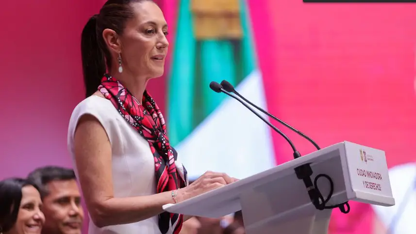 Claudia Sheinbaum anunció su decisión de separarse como Jefa de Gobierno de la Ciudad de México.  (Twitter, @Claudiashein)