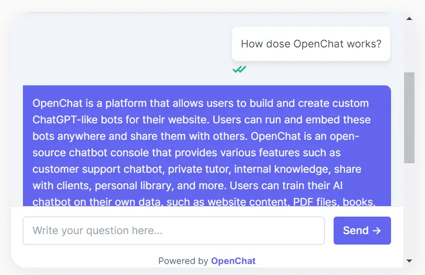 Presentamos OpenChat: la plataforma gratuita y sencilla para crear chatbots personalizados en minutos